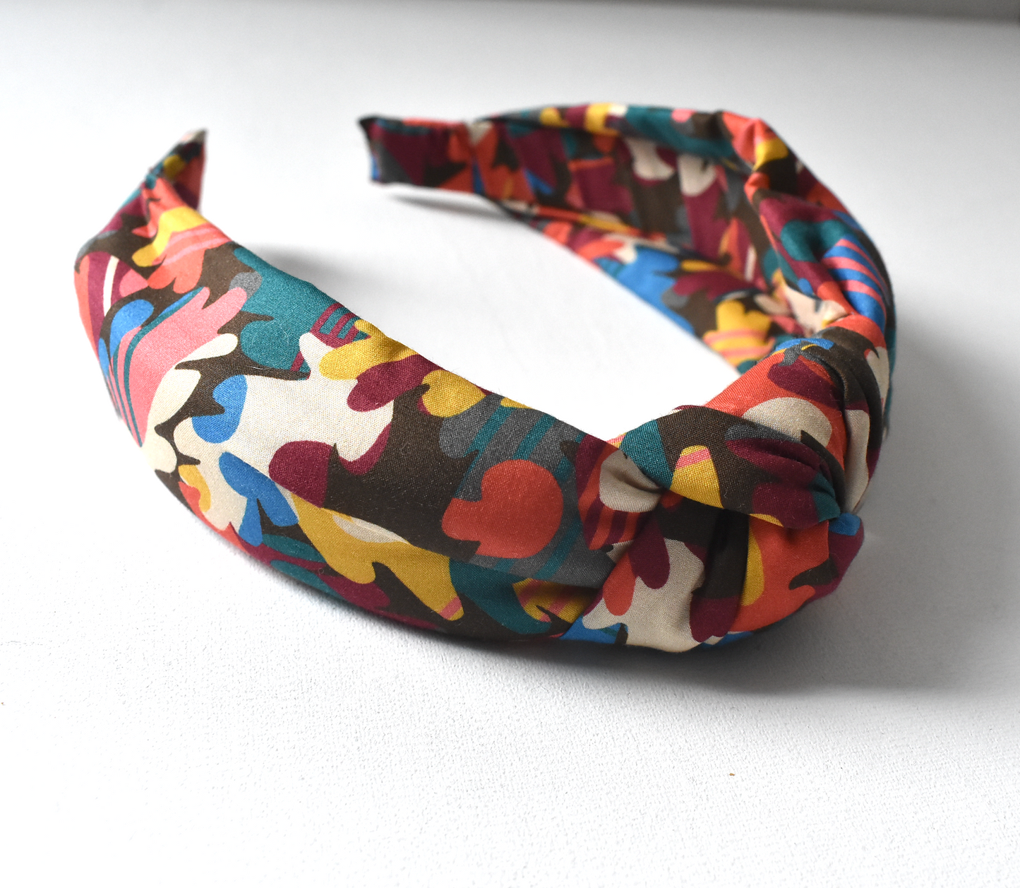 Classic Knot head band - Liberty of London Autumn Fall print