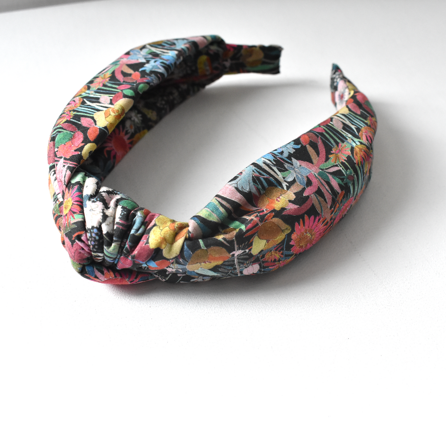 Classic Knot head band - Liberty of London Faria Flowers print