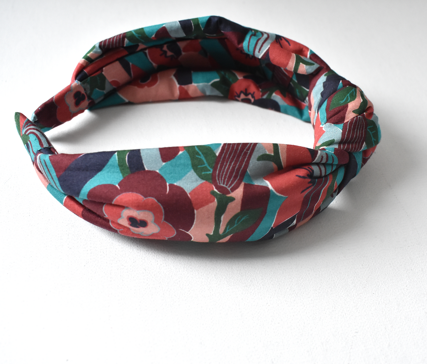 Classic Knot head band - Liberty of London Vintage Bloomsbury print