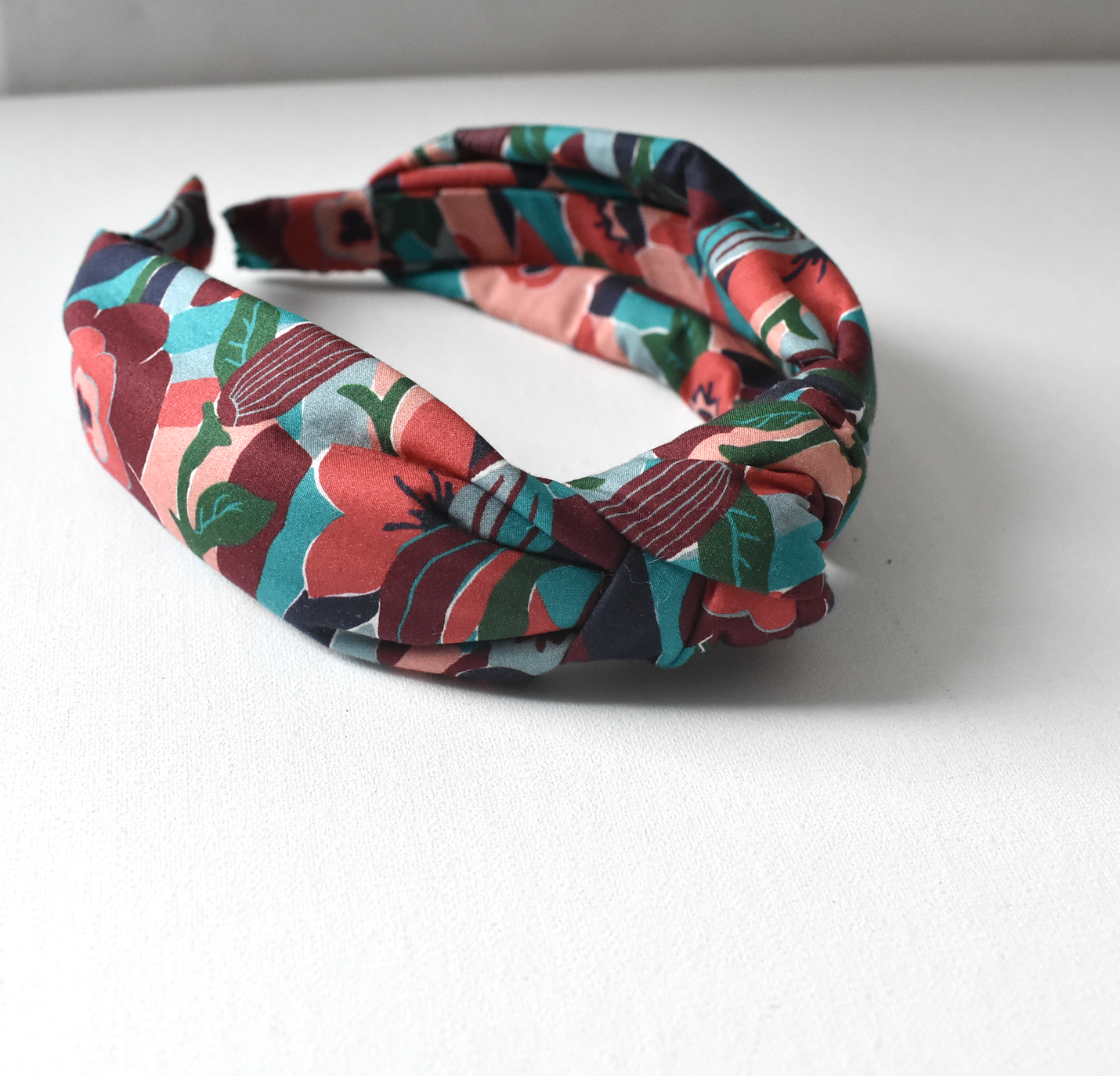 Classic Knot head band - Liberty of London Vintage Bloomsbury print