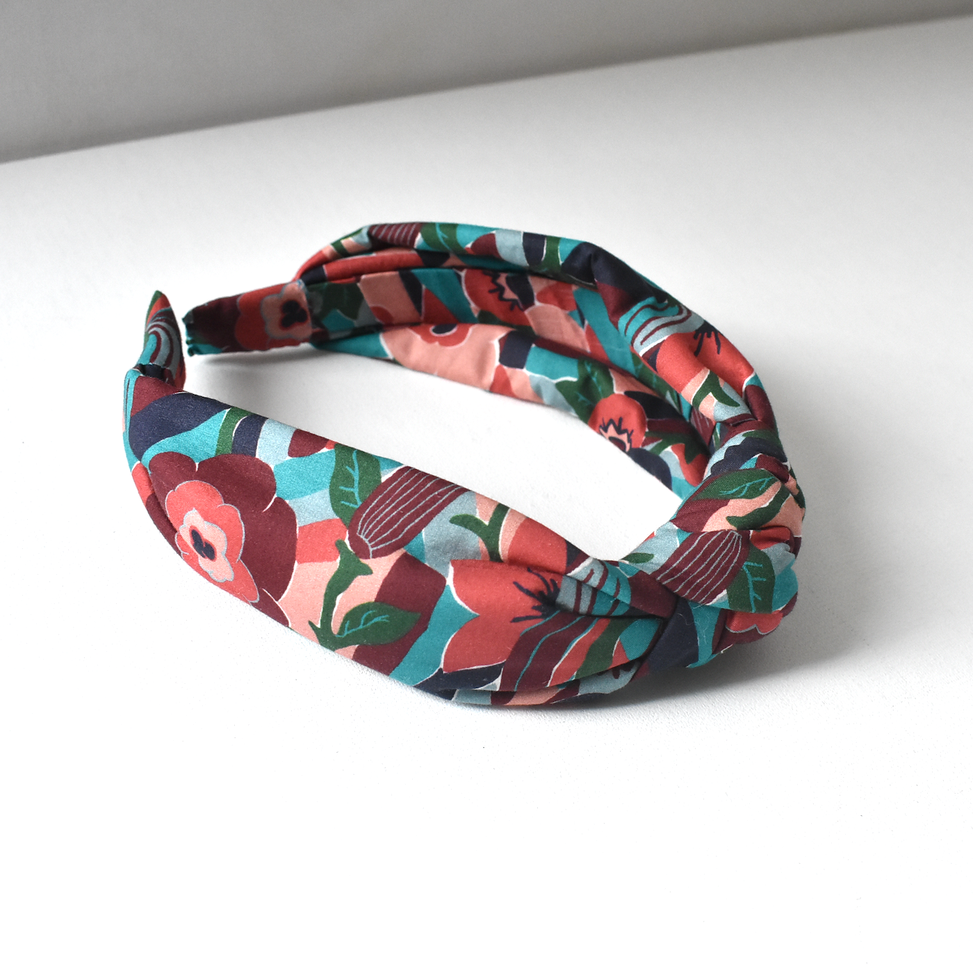 Classic Knot head band - Liberty of London Vintage Bloomsbury print