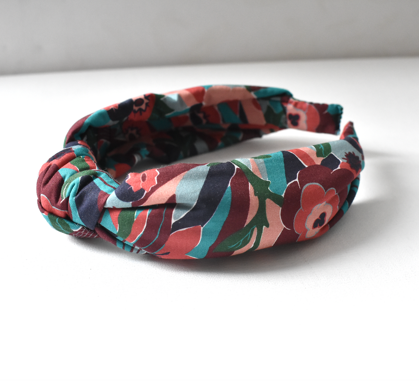 Classic Knot head band - Liberty of London Vintage Bloomsbury print