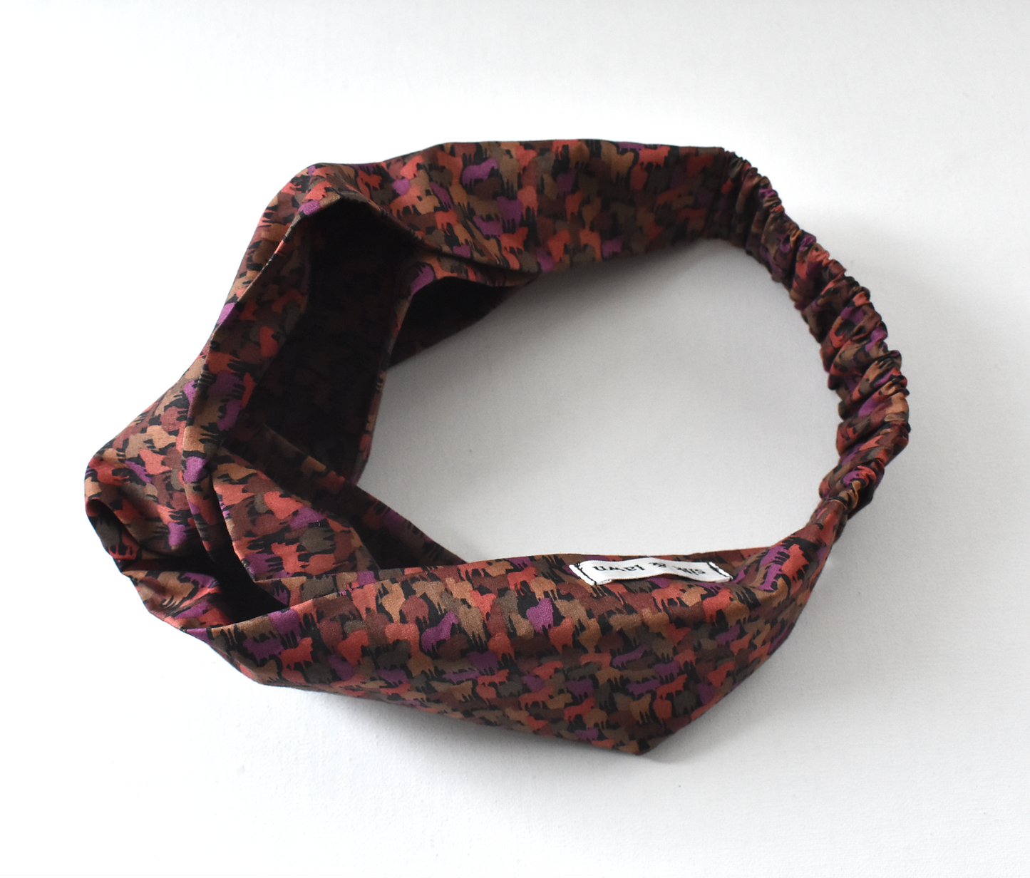 Twisted Turban Headband - Liberty of London Kussman print