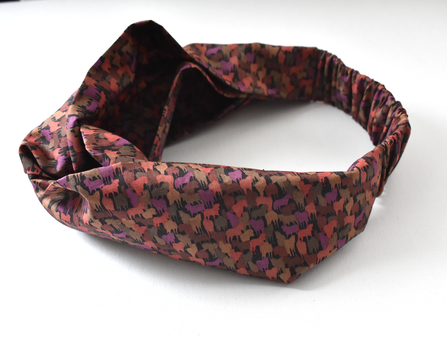 Twisted Turban Headband - Liberty of London Kussman print