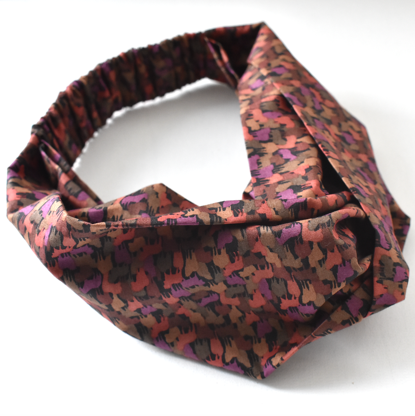 Twisted Turban Headband - Liberty of London Kussman print