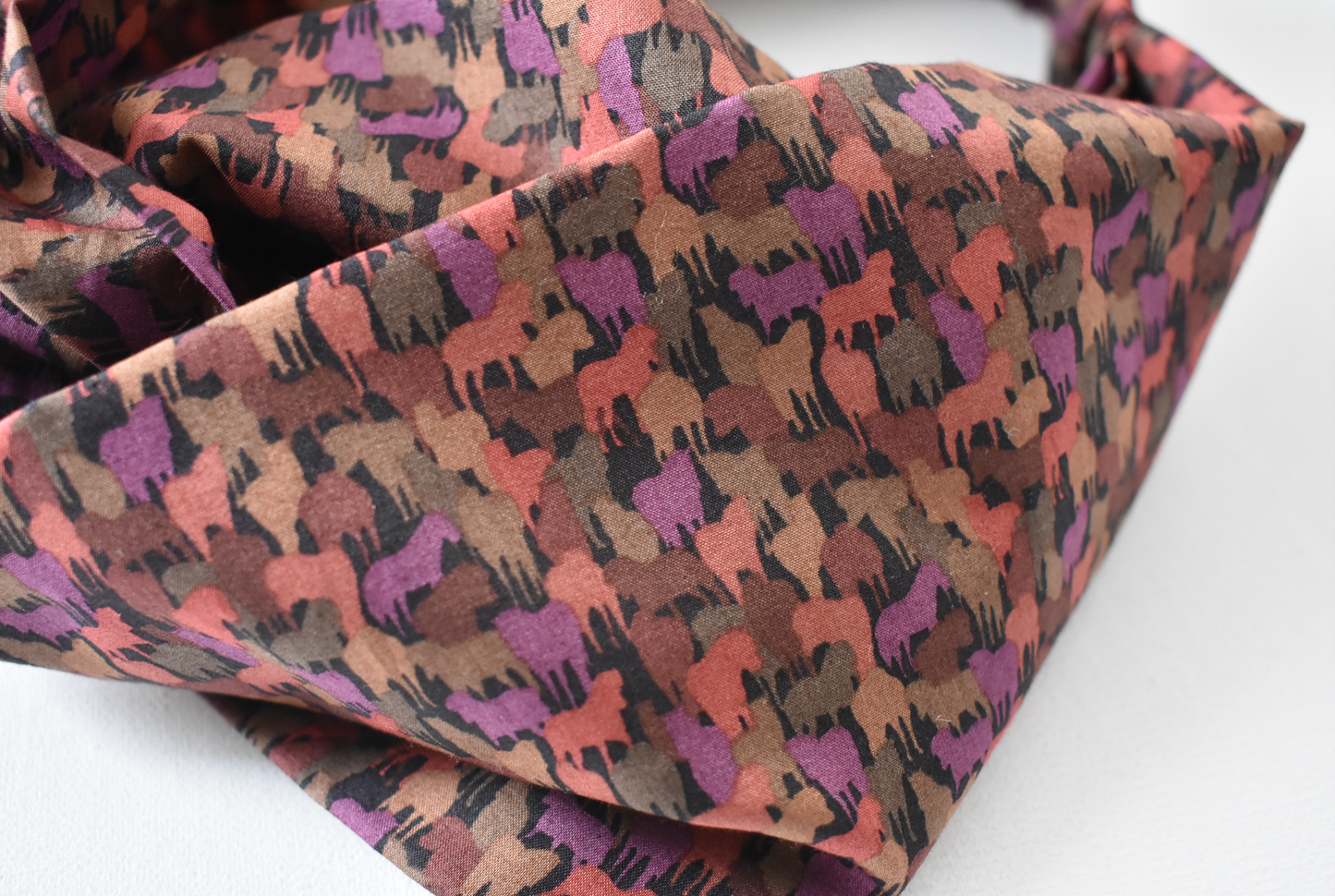 Twisted Turban Headband - Liberty of London Kussman print