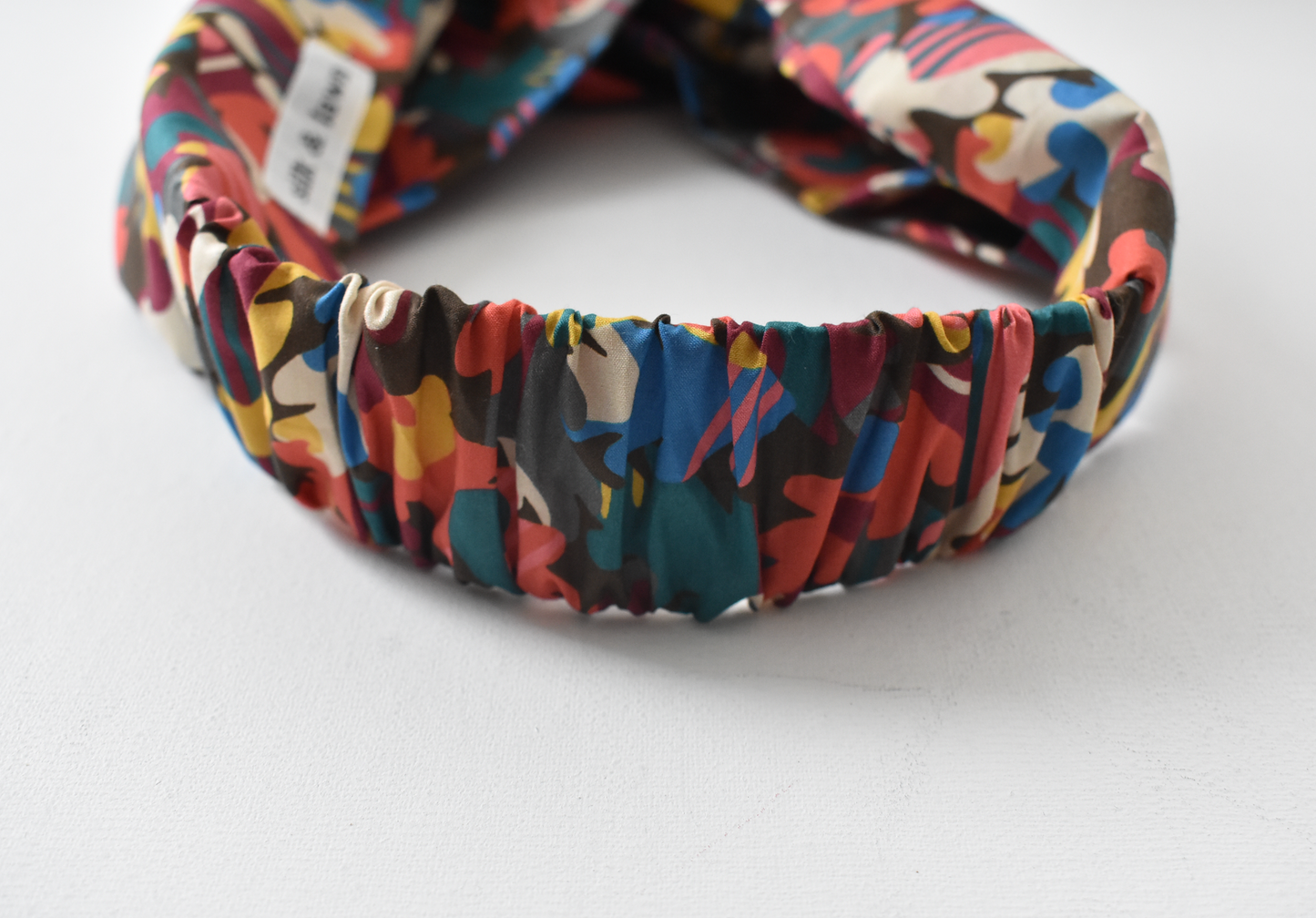 Twisted Turban Headband - Liberty of London Autumn Fall print