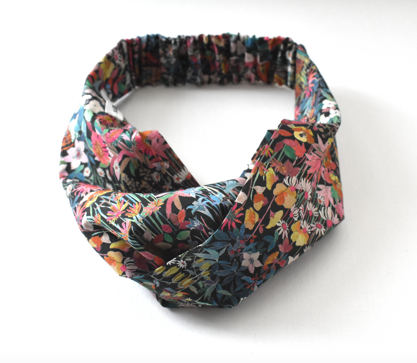 Twisted Turban Headband - Liberty of London Faria Flowers print