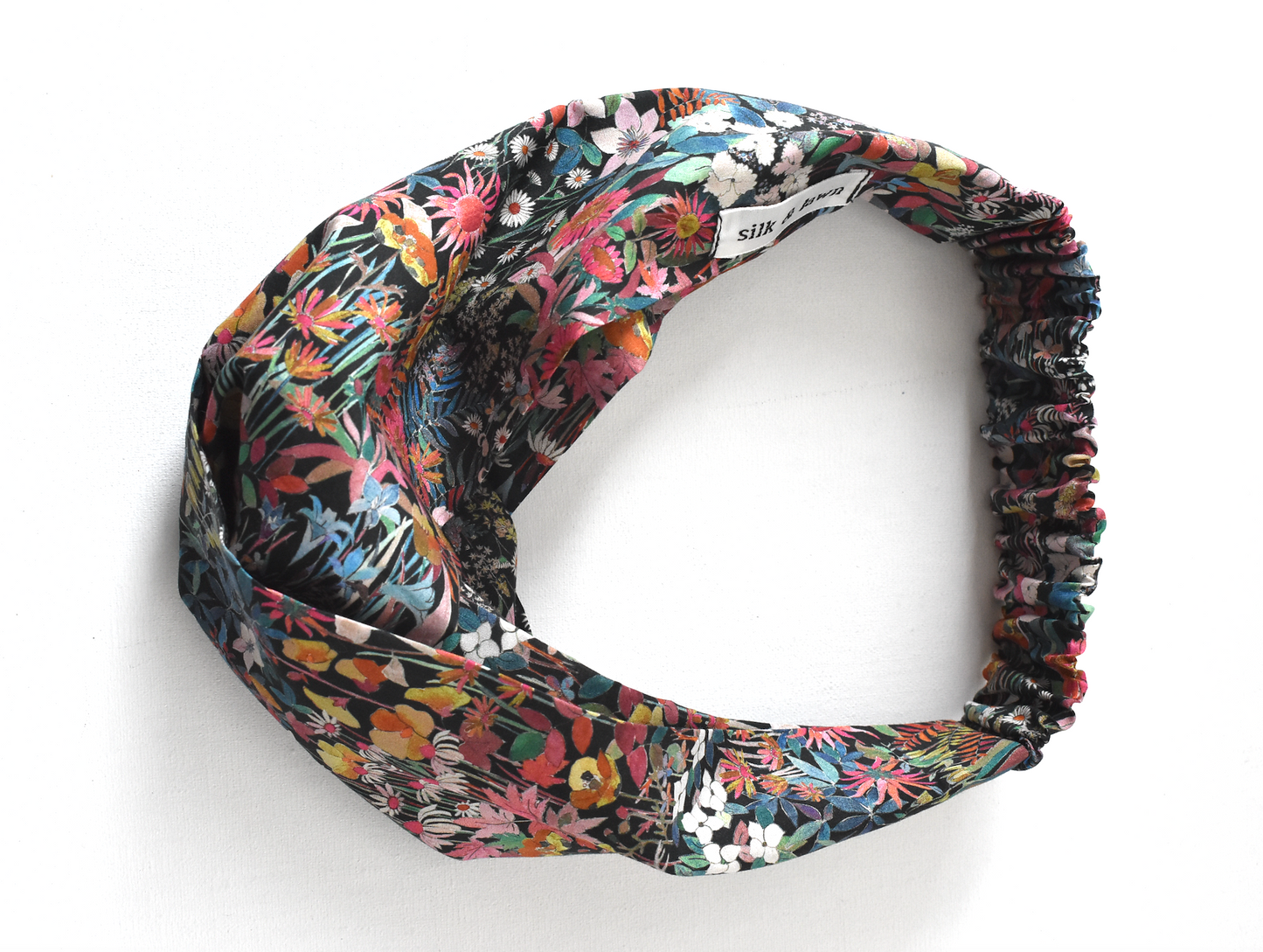 Twisted Turban Headband - Liberty of London Faria Flowers print