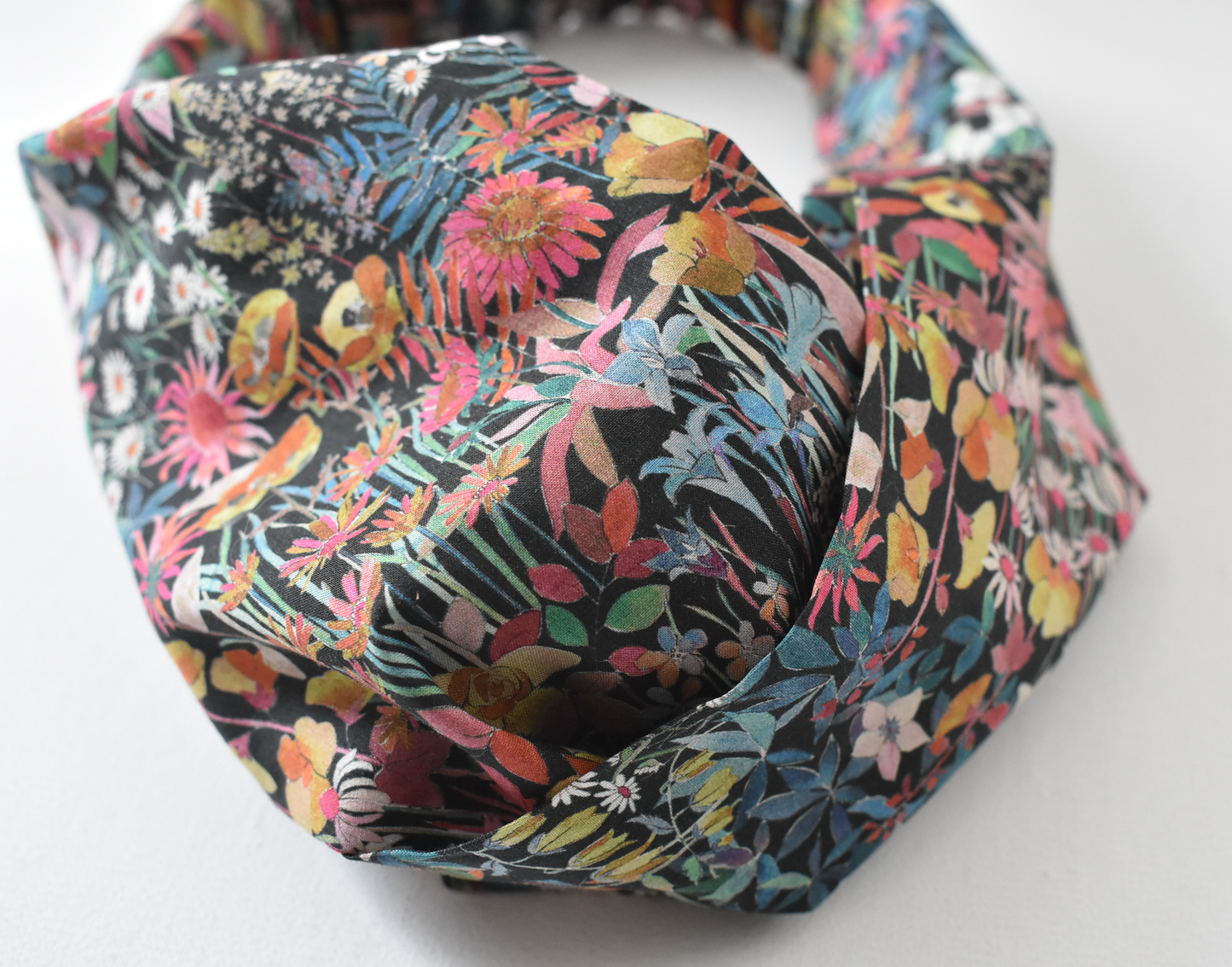 Twisted Turban Headband - Liberty of London Faria Flowers print