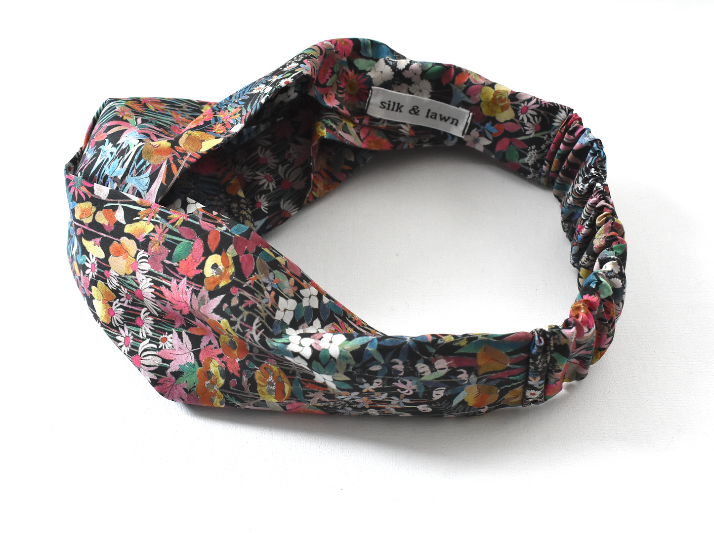 Twisted Turban Headband - Liberty of London Faria Flowers print