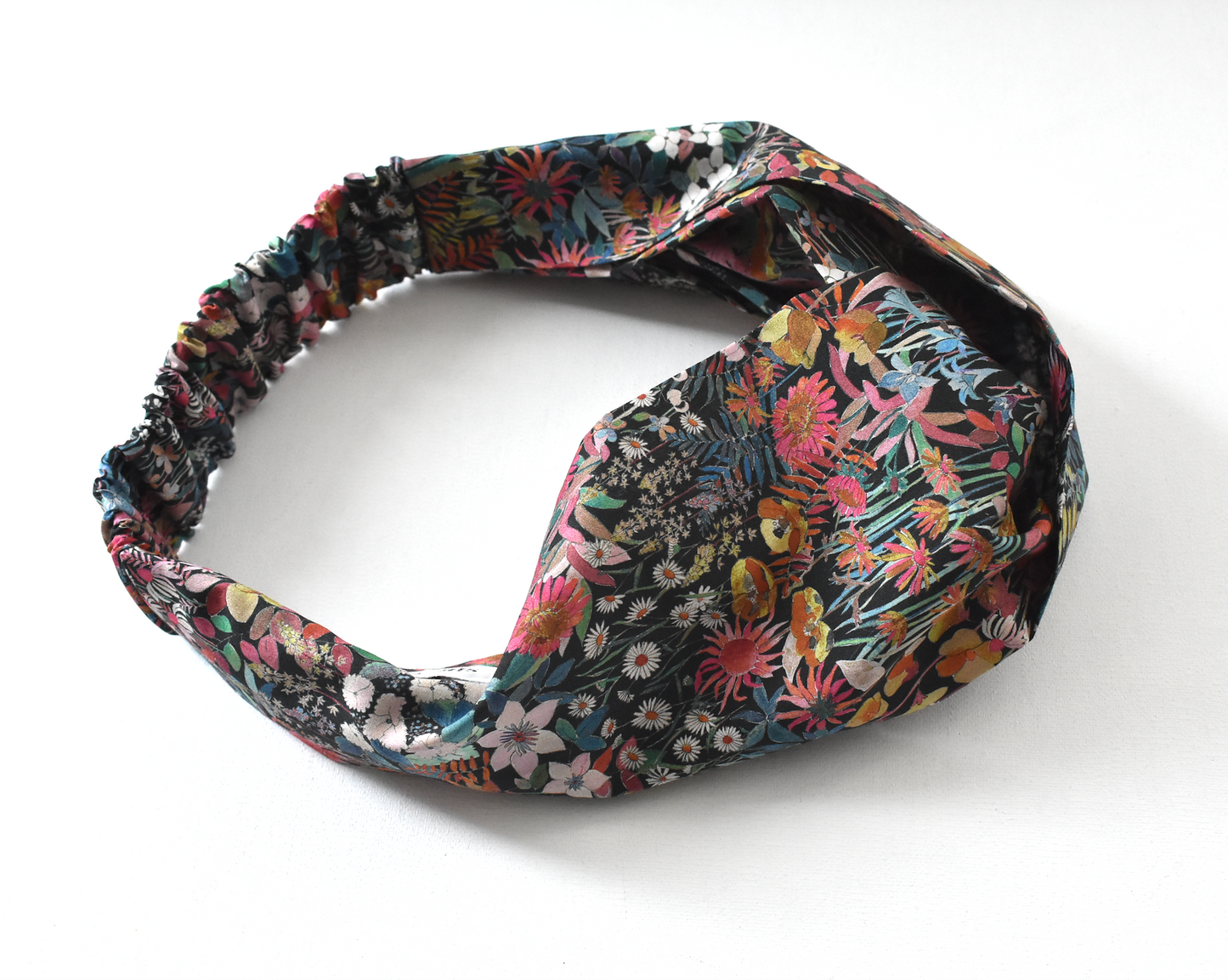 Twisted Turban Headband - Liberty of London Faria Flowers print