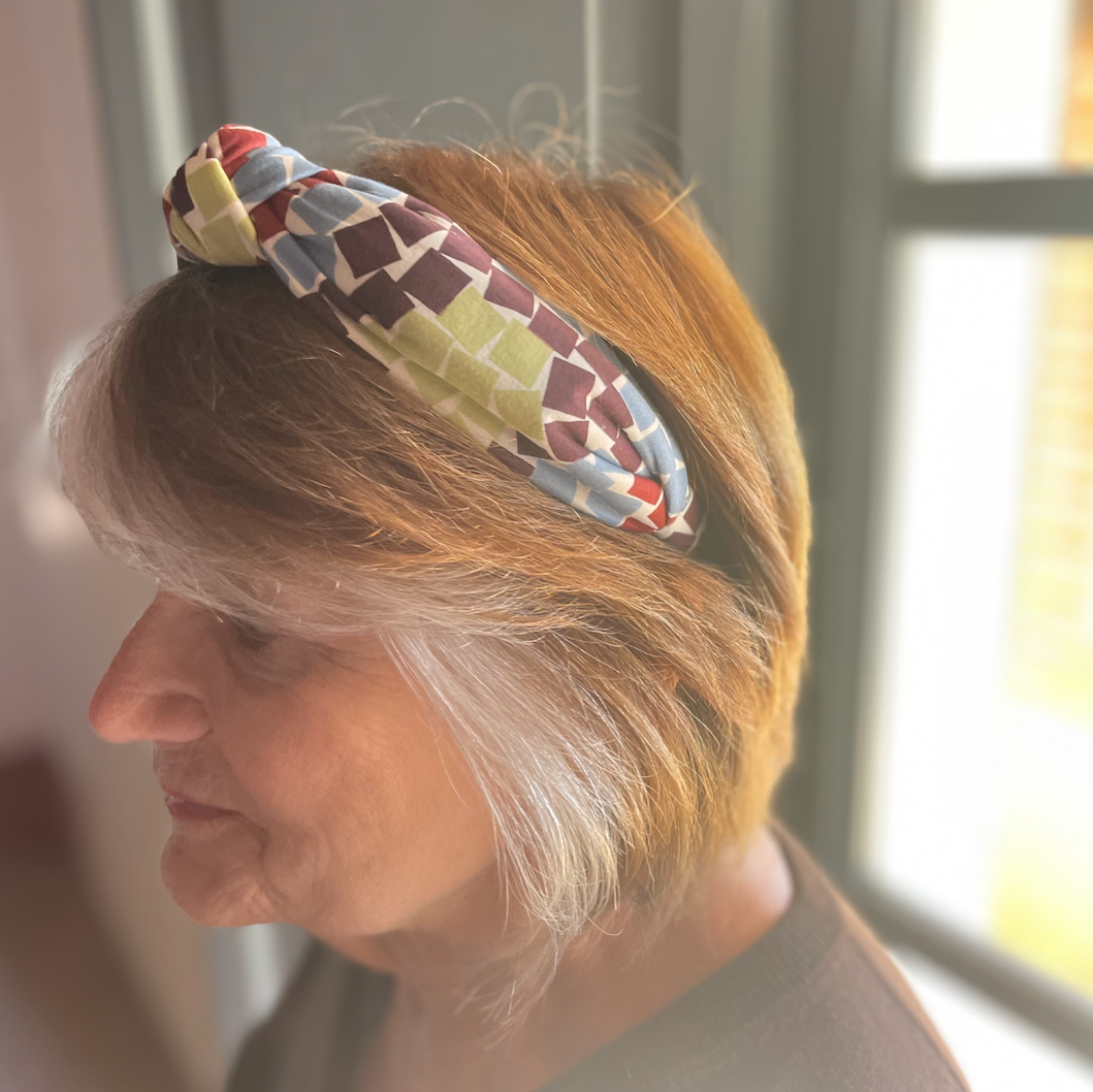 Classic Knot head band - Liberty of London Winter print