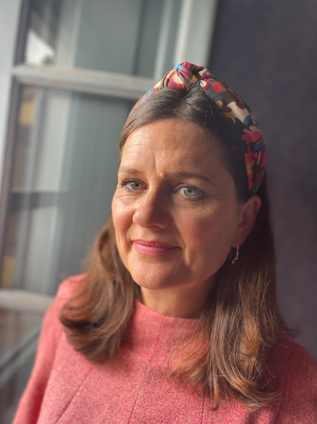 Classic Knot head band - Liberty of London Autumn Fall print