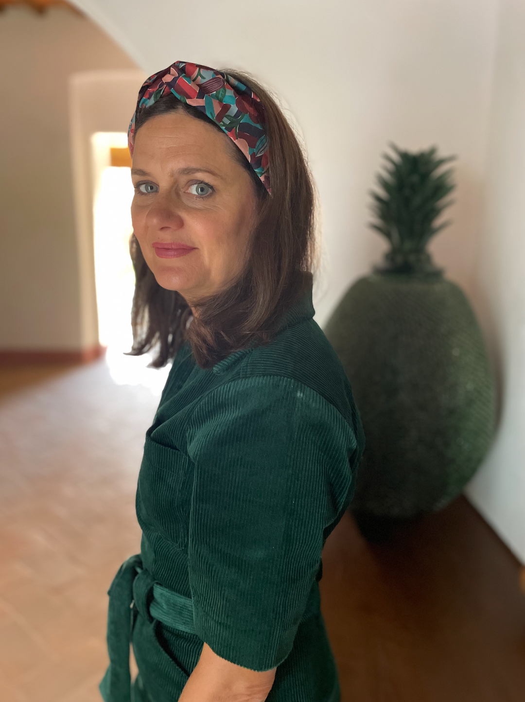 Twisted Turban Headband - Liberty of London Vintage Bloomsbury Floral print