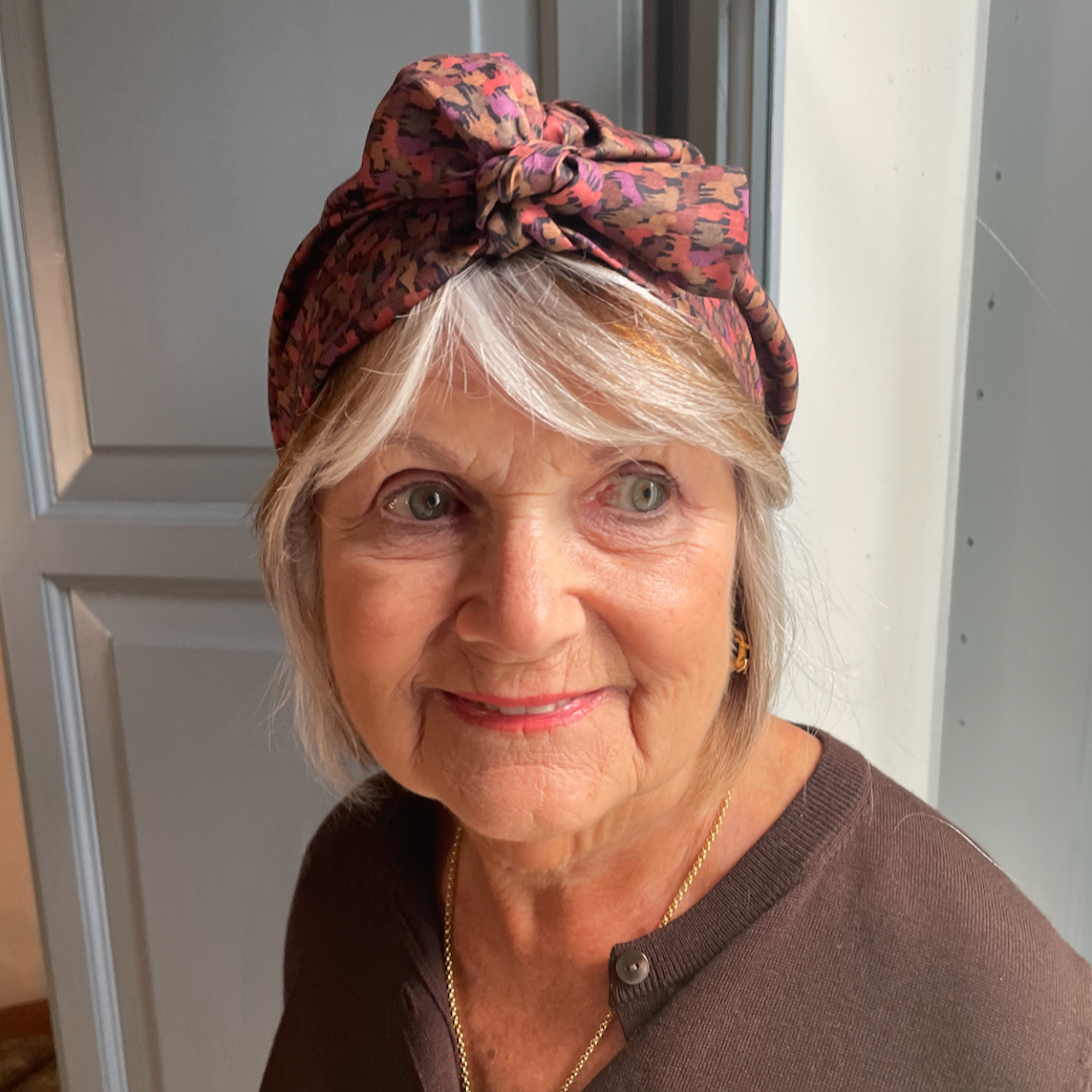 Ladies Turban Hat - Liberty of London Kussman print