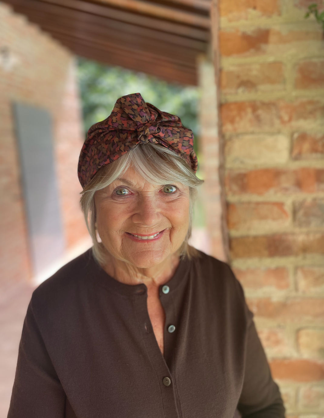 Ladies Turban Hat - Liberty of London Kussman print