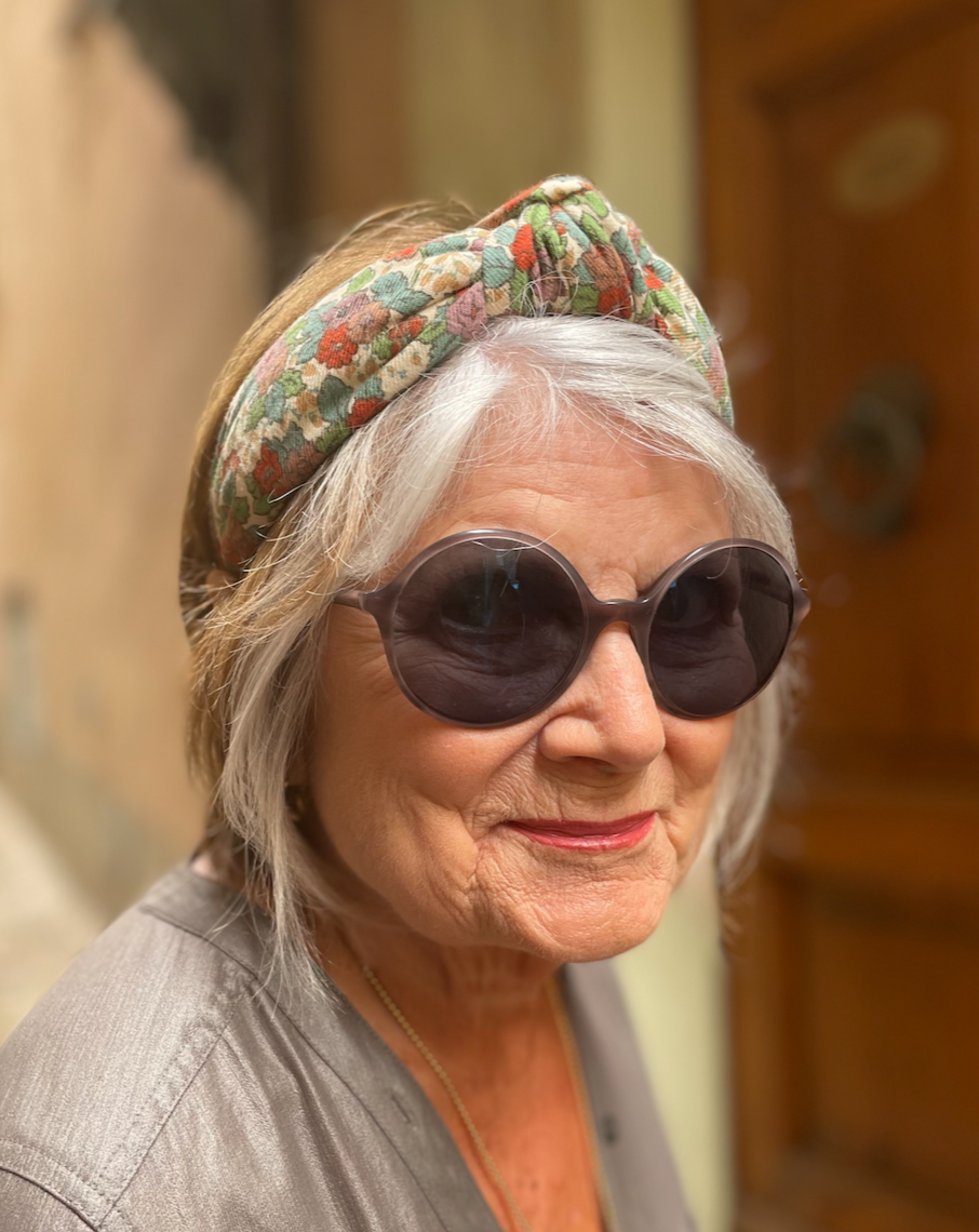 Alice headband - Liberty of London Vintage Lantana Floral print