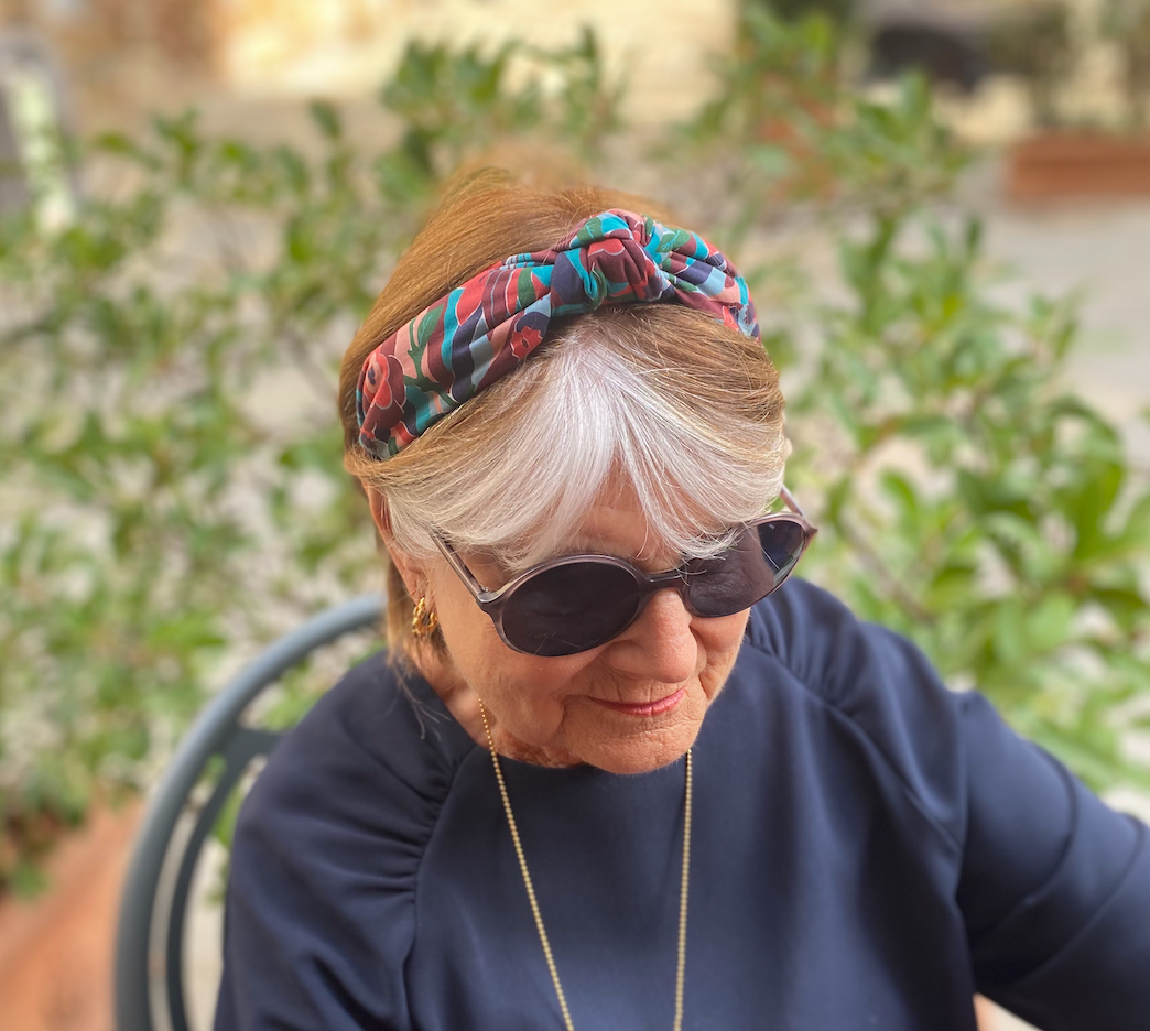 Classic Knot head band - Liberty of London Vintage Bloomsbury print