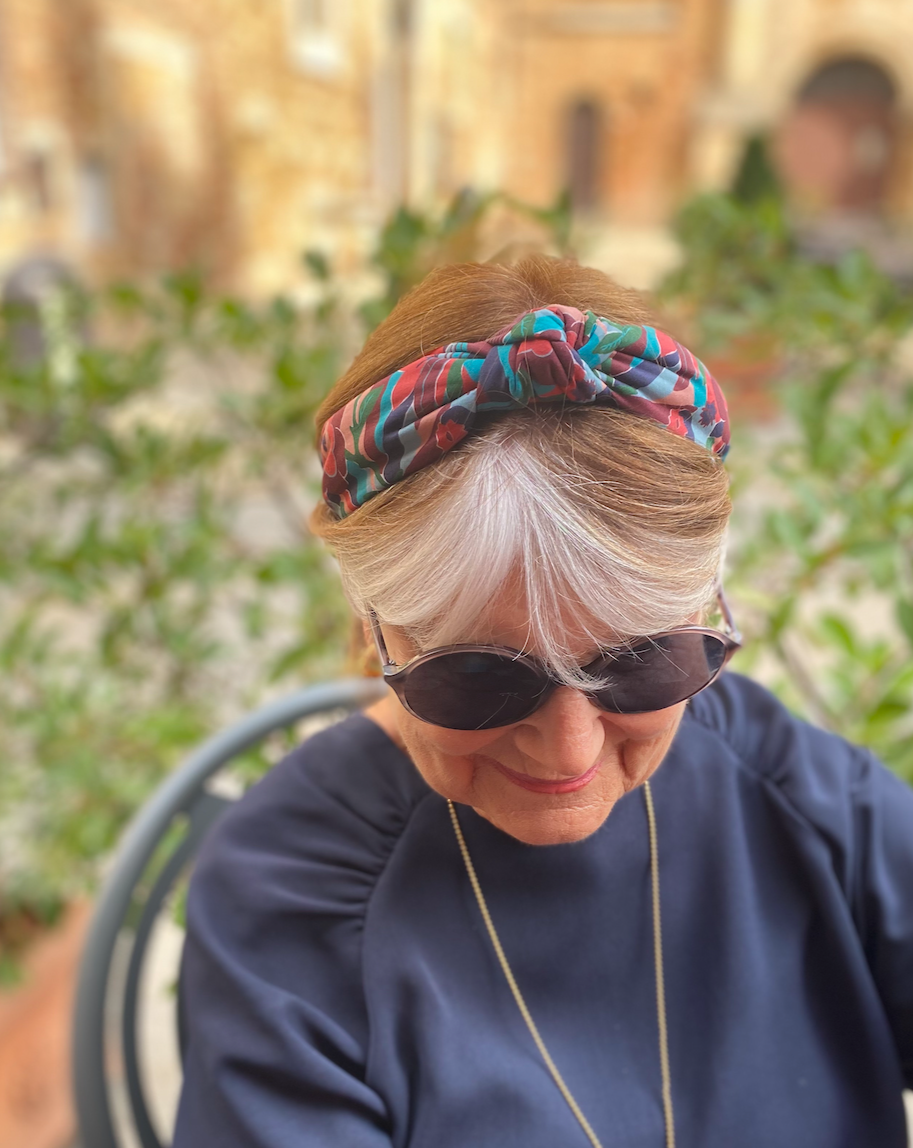 Classic Knot head band - Liberty of London Vintage Bloomsbury print
