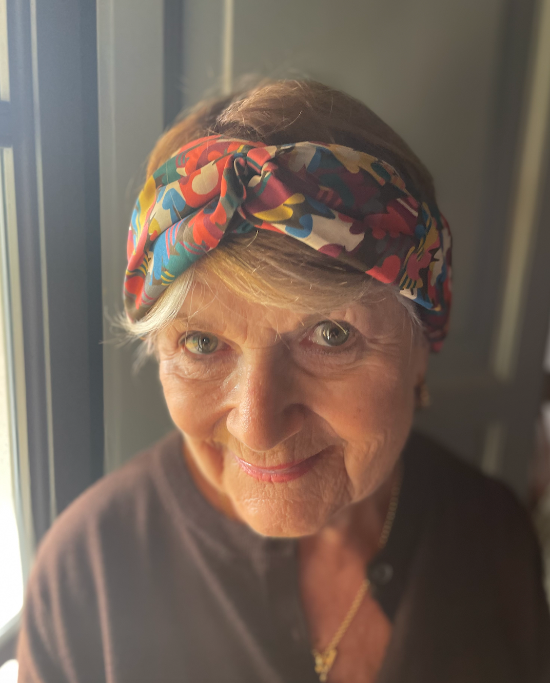 Twisted Turban Headband - Liberty of London Autumn Fall print
