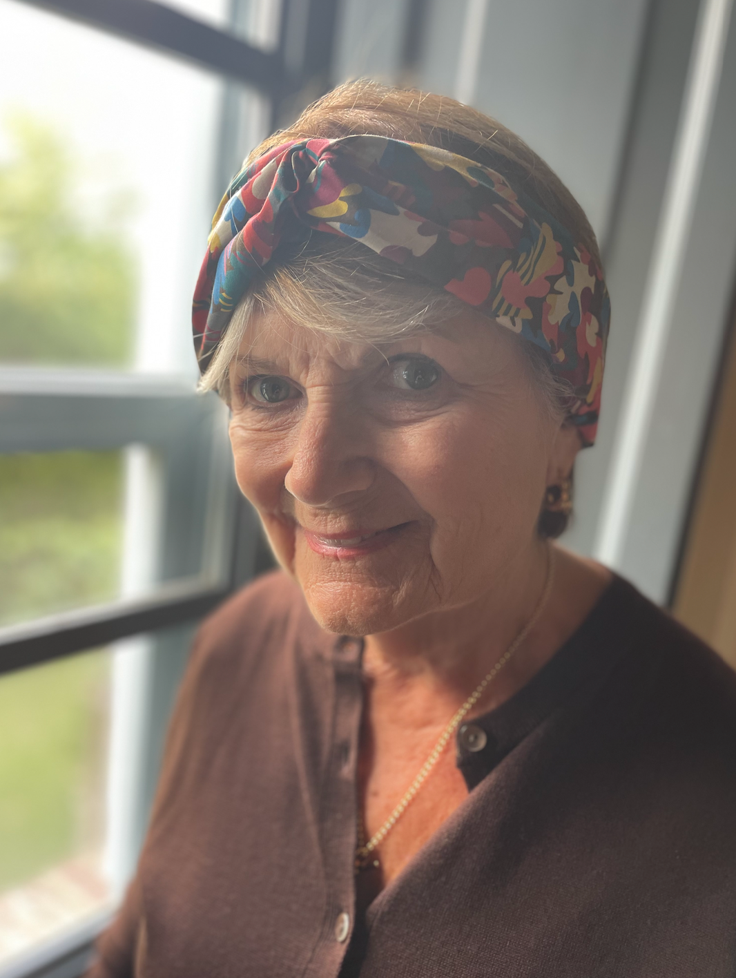 Twisted Turban Headband - Liberty of London Autumn Fall print