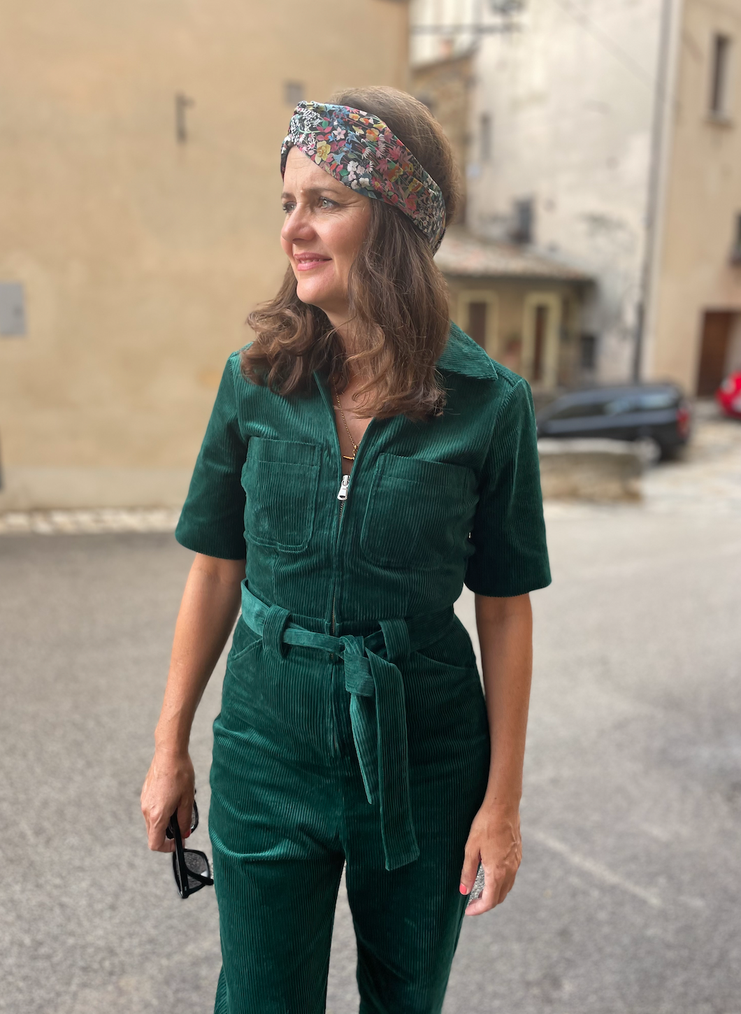 Twisted Turban Headband - Liberty of London Faria Flowers print