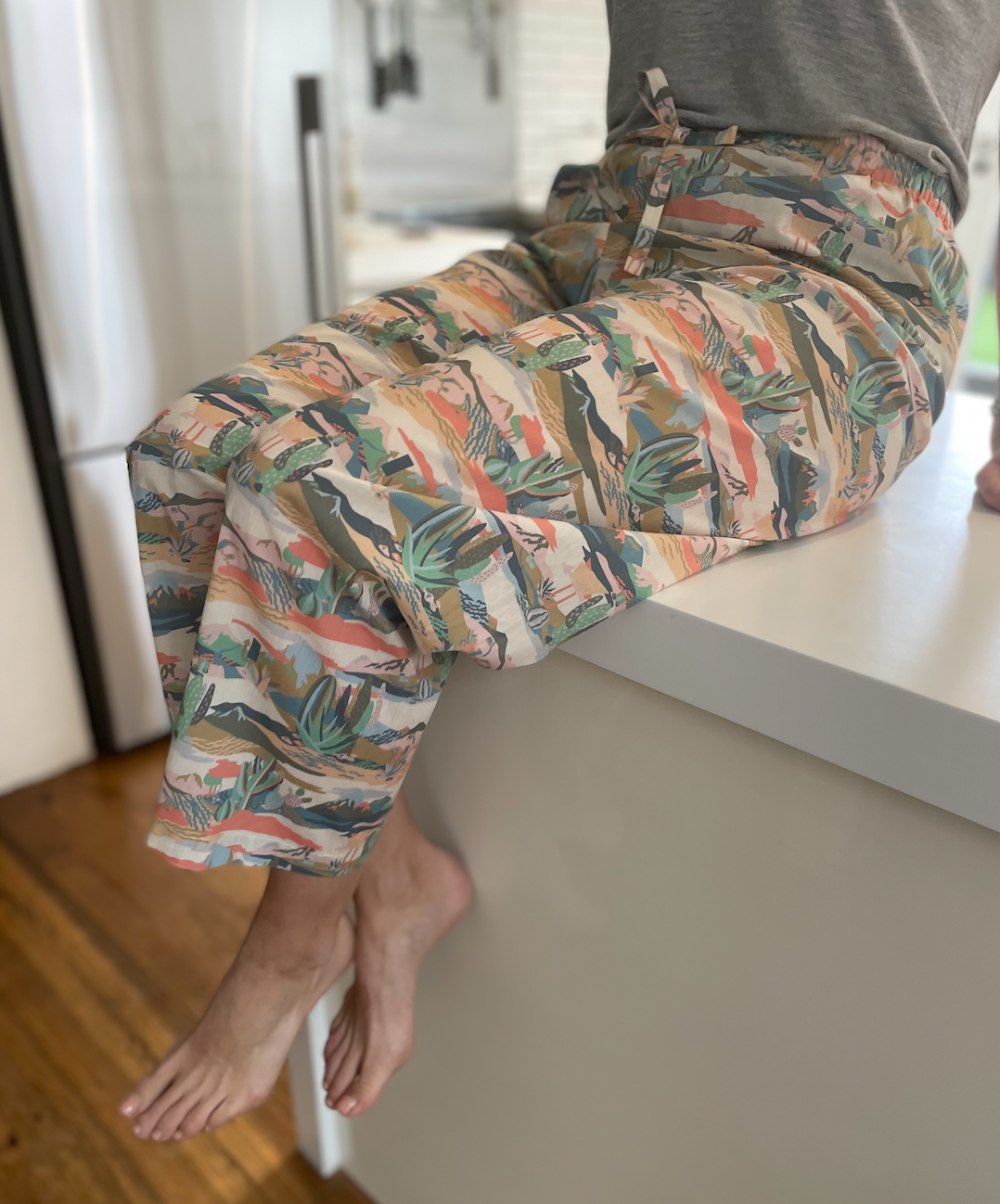Classic Pyjama bottoms - Liberty London - cactus print