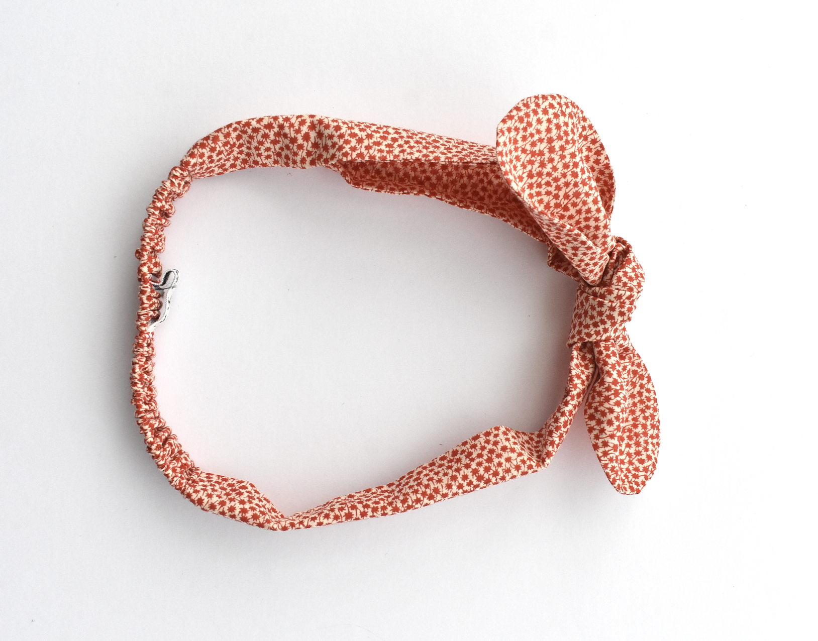 Ladies Tot Knot hairband - Liberty of London Red Marco Floral for Christmas - Tot Knots of Brighton