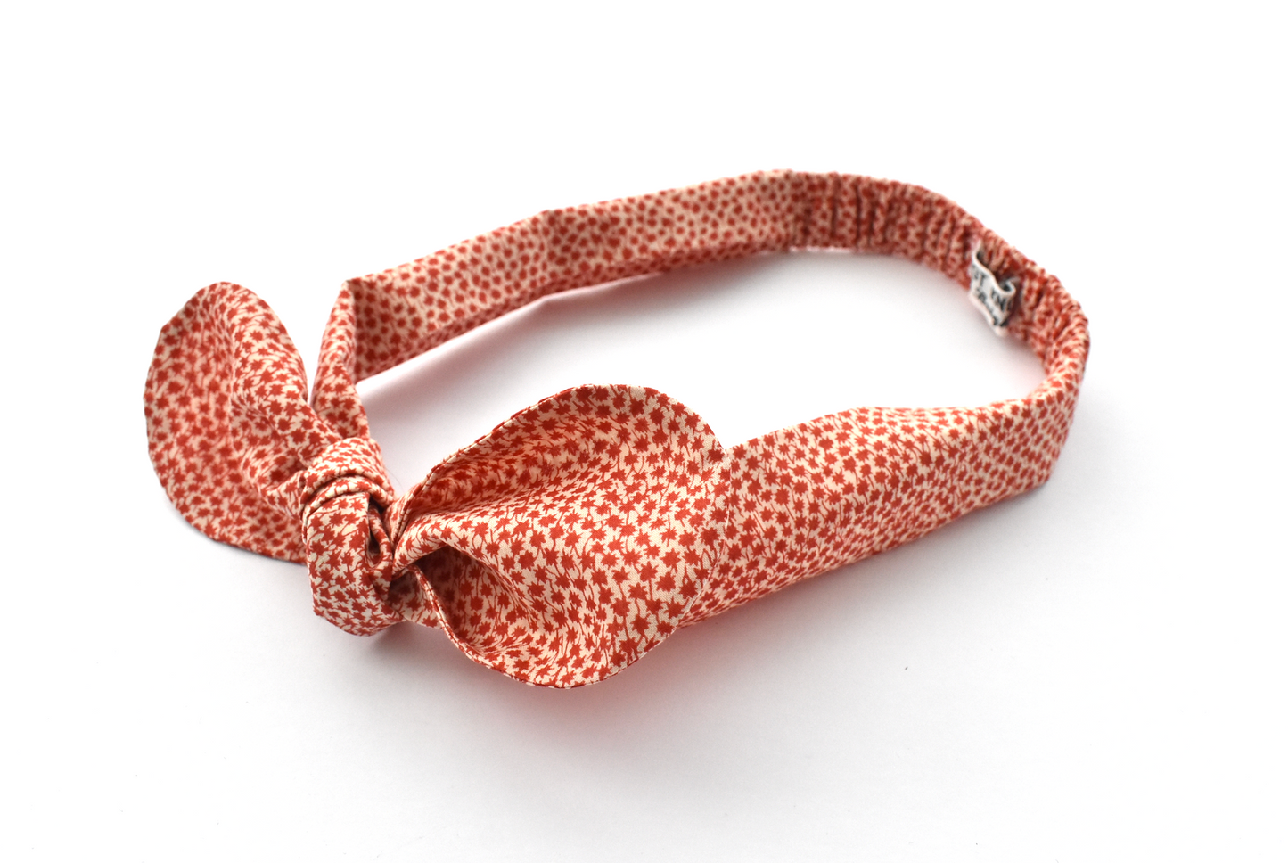 Ladies Tot Knot hairband - Liberty of London Red Marco Floral for Christmas - Tot Knots of Brighton