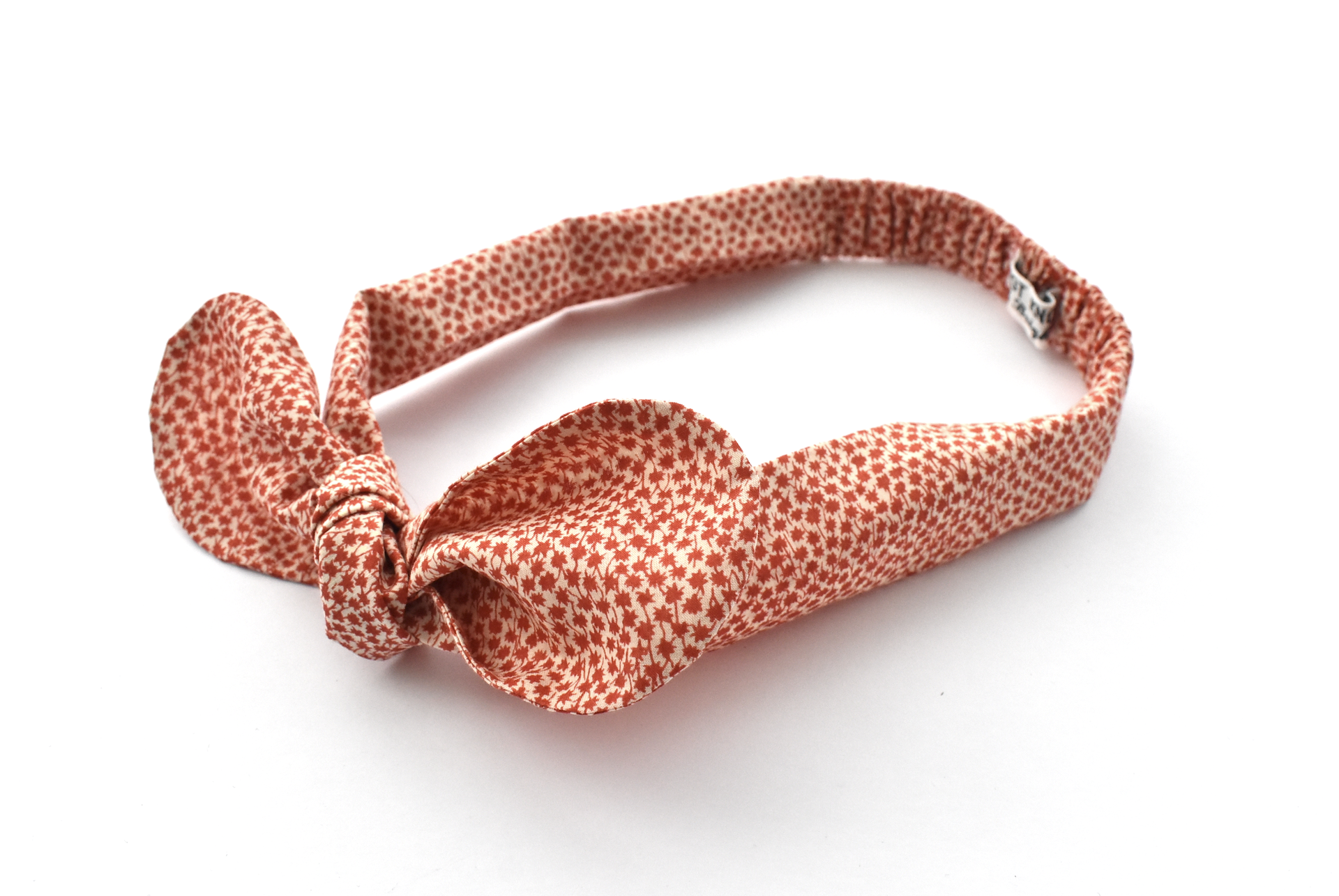 Ladies Tot Knot hairband - Liberty of London Red Marco Floral for Christmas - Tot Knots of Brighton