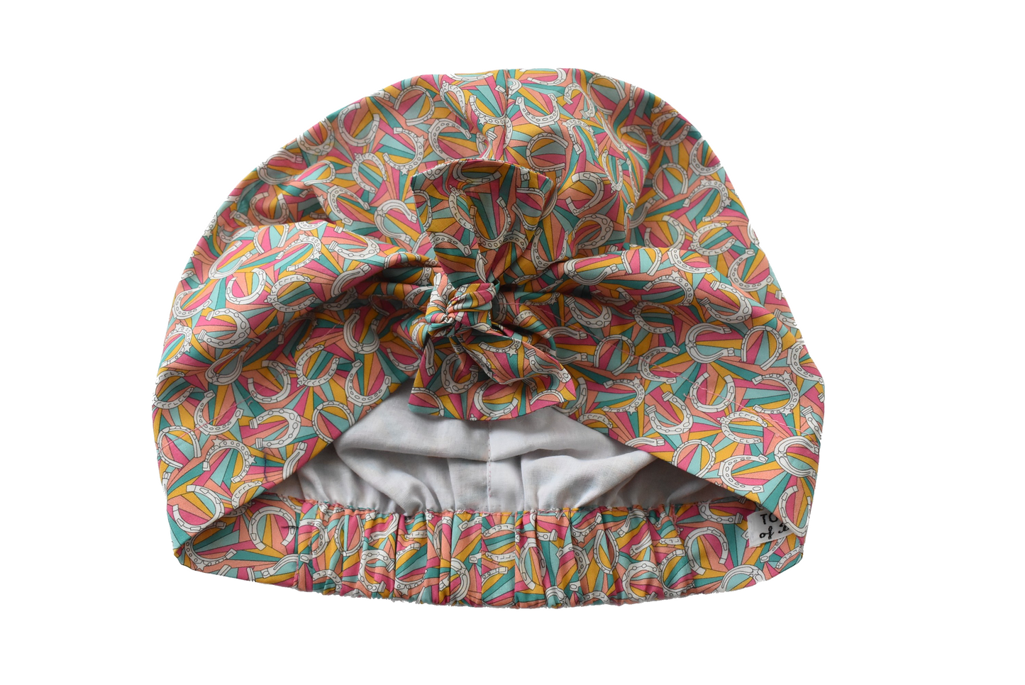 Little Land Girl Baby Hat - Liberty of London Derby Day print - Limited Edition