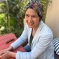 Little Susan Turban Hat - Pineapple Paisley Liberty of London - Silk & Lawn