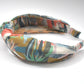 Classic Knot Headband - Liberty of London Cactus print - Silk & Lawn