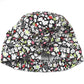 Ladies Turban Hat - Liberty of London Red & Black Floral - Silk & Lawn