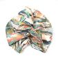 Little Susan Turban Hat - Cactus print by Liberty of London - Silk & Lawn