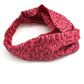 Twisted Turban Headband - Pink Farhad Liberty print - Silk & Lawn