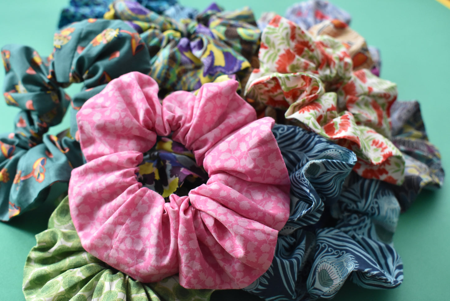 Scrunchies - Various Liberty Prints  - 100% Tana Lawn Cotton 10cm (MAXI)
