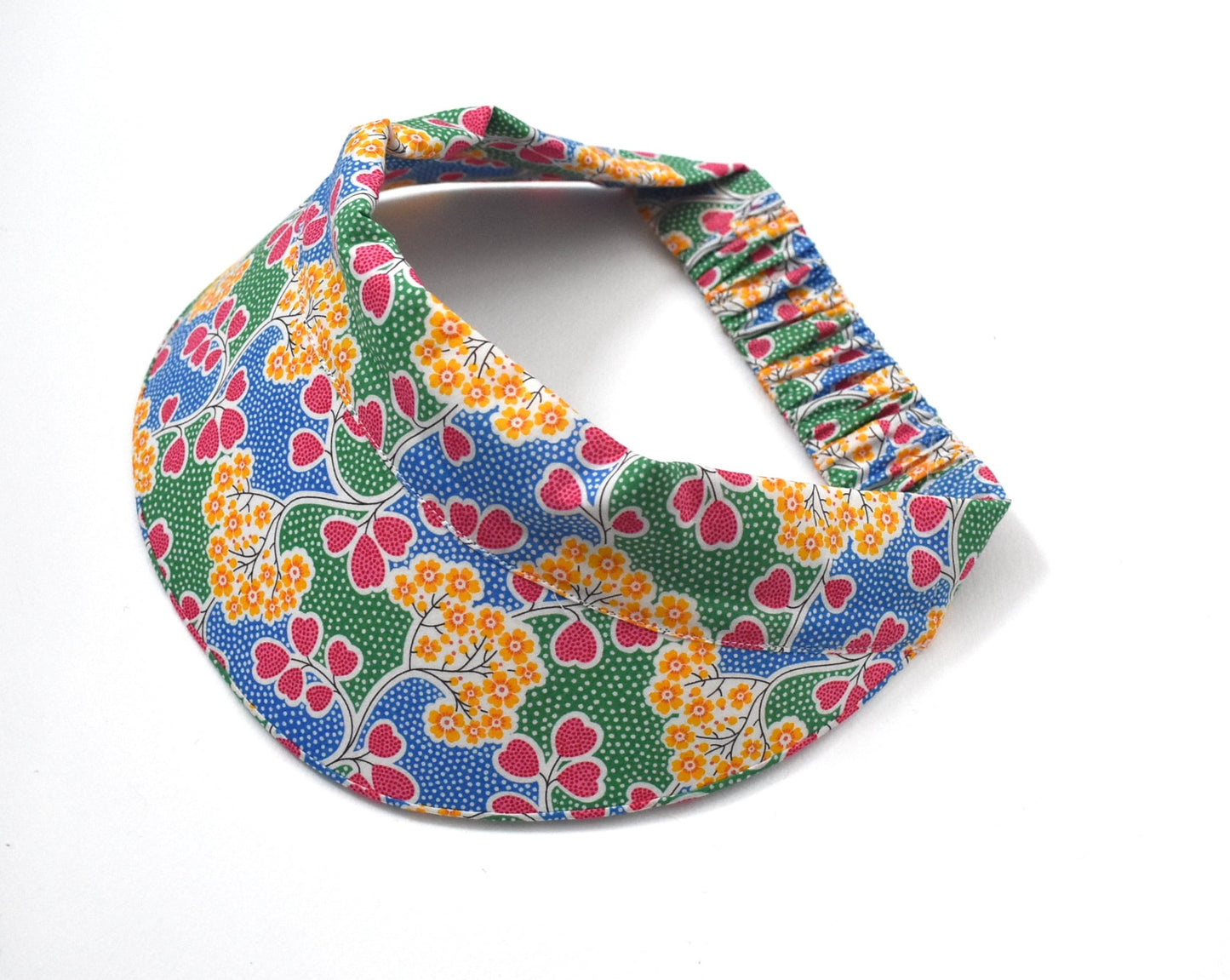 Sun Visor in Liberty Primula Point - Bright Floral print