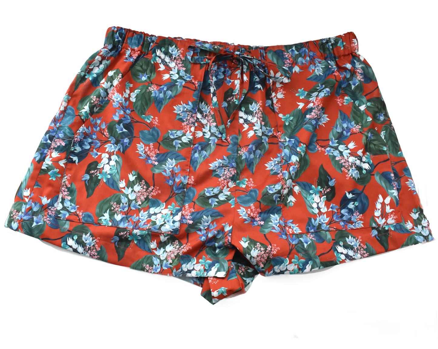 Classic Pyjama Shorts - Liberty London - red floral