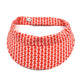 Sun Visor in Liberty of London Red & White Jonathan print - Silk & Lawn