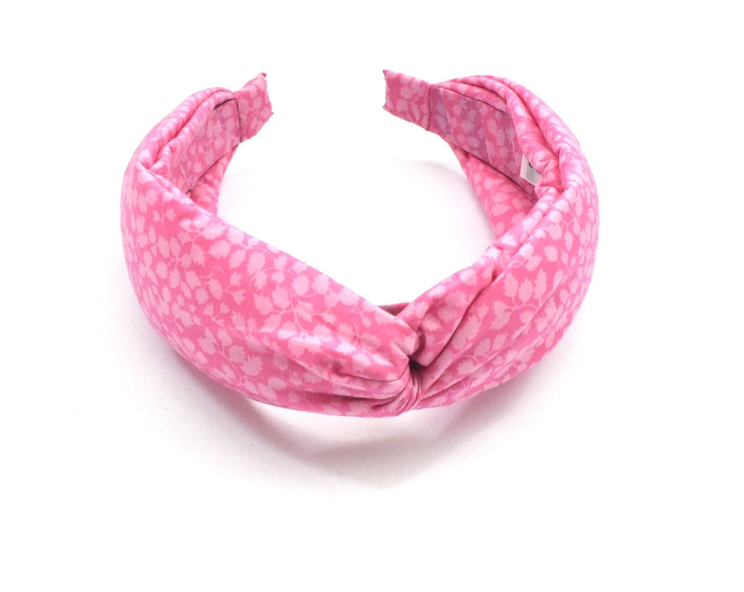 Twisted Alice Headband - Liberty of London Pink Glenjade print