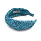 Twisted Alice Headband - Liberty of London Blue Mayhaze print - Silk & Lawn