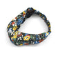Twisted Turban Headband - Liberty Green Floral - Silk & Lawn