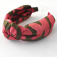 Luxury Silk Twisted or Knot Alice band in Cupid's Bow Liberty of London Silk Satin - Silk & Lawn