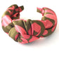 Luxury Silk Twisted or Knot Alice band in Cupid's Bow Liberty of London Silk Satin - Silk & Lawn