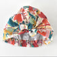 Ladies Turban Hat - Liberty of London Nine Elms - a fun loving Liberty in Love multicolour graphic print - Silk & Lawn