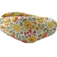 Together Co Twisted Alice Headband - Liberty of London Yellow D'anjo floral print - Silk & Lawn