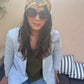 Ladies Turban Hat - Liberty of London Ellis Garden Yellow Floral organic cotton - Silk & Lawn