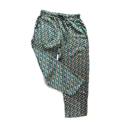 Classic Silk Pyjama bottoms - Liberty London Artist Silk in Bounce